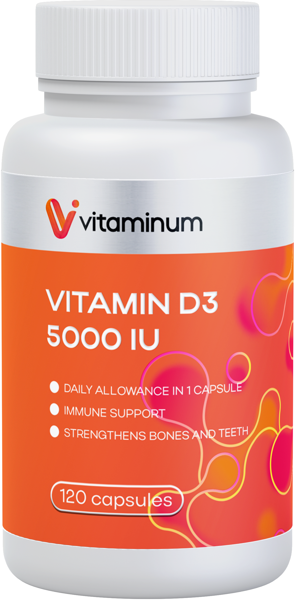  Vitaminum ВИТАМИН Д3 (5000 МЕ) 120 капсул 260 мг  в Волжске